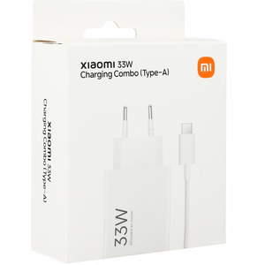 Įkroviklis Xiaomi Charging Combo 33W USB-A baltas BHR4996EU