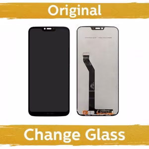 LCD ekranas skirtas Motorola G7 Power / XT1955 / juodas (Atnaujintas: Kinija)