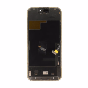 Mecanico Soft OLED ekranas Incell iPhone 15 Pro su rėmu (Support IC Transplant) - juodas