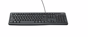 Logitech/LOGI K120 for Business laidinė USB klaviatūra, International (US), juoda OEM
