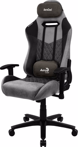 Aerocool DUKE AeroSuede Universali kompiuterinių žaidimų kėdė Juoda, Pilka