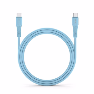 Кабель USB C to USB C Forcell F-Energy QC4.0 PD 3A 60W Silicone 1 m C344 синий