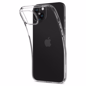 Spigen Crystal Flex dėklas telefonui iPhone 15 Plus - skaidrus