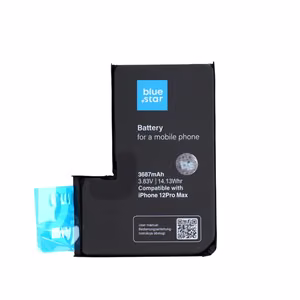 Battery without BMS for iPhone 12 Pro Max 3687 mAh Blue Star HQ