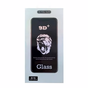 Закалённое стекло 9D Gorilla Apple iPhone 6 6S чёрный