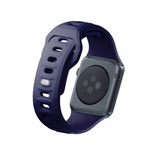 38/40/41/42 mm Ocean Blue (small) - 3mk Silicone Watch Strap for Apple