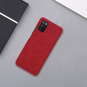 Nillkin Qin odinis dėklas Samsung Galaxy A03s raudonas
