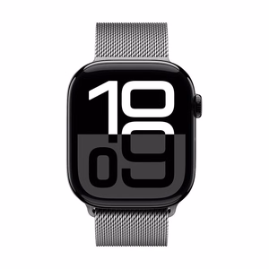 Ремешок Crong Milano Steel из нержавеющей стали для Apple Watch 44 / 45 / 46 / 49 mm, серебристый