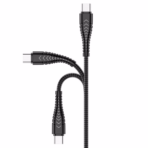 Кабель USB A к Typ C VEGER 2,4A V104 1,2 м черный