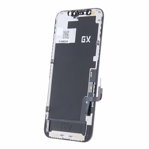 LCD ekranas su lietimui jautriu ekranu iPhone 12 / iPhone 12 Pro Serviso paketas + juodas