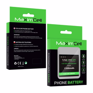Maximcell baterija skirta Nokia N95/N96/E65 BL-6F 1200mAh Li-ion