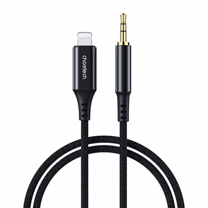 Audio kabelis Choetech AUX009 Lightning to 3,5mm juodas