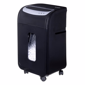 Activejet ASH-2502C dokumentų naikiklis Kryžminis 60 dB 22,8 cm Juoda, Sidabras
