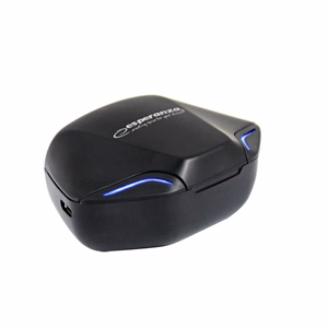 Esperanza EH231K Ausinės be mikrofono ir ausinės su mikrofonu Bevielis Įkišamos į ausį Skambučiai / muzika Mikro USB Bluetooth Juoda