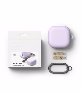 Ringke силиконовый чехол для Samsung Galaxy Buds 4 4 Pro фиолетовый