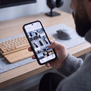Tech-Protect Magmat dėklas, skirtas Google Pixel 9 Pro XL / 10 Pro XL / 11 Pro XL, matinis juodas