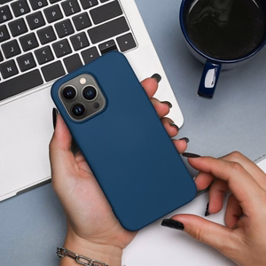 Silikoninis dėklas Oppo Find X9 ULTRA, mėlynas