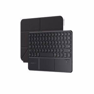 "AmazingThing" minimalus dėklas "Keylite Combo" klaviatūros dėklas "iPad Air M3" 11" - juodas