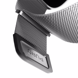 Puro Milanese nerūdijančio plieno Apple Watch dirželis 38/40/41mm - sidabrinis