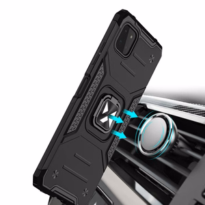 Wozinsky Žiedinis apsauginis dėklas su stovu tvirtas raudonas Samsung Galaxy A22 4G