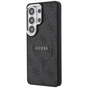 GUESS чехол SAMSUNG S26 Ultra GUHMS26LP4MSEGCK (4G Embossed Ring MagSafe) черный