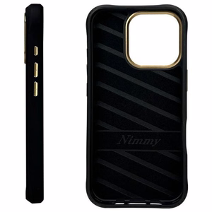 Nimmy Cool&Cute 2.0 Beždžionės dėklas telefonui iPhone 16 Pro Max - juodas