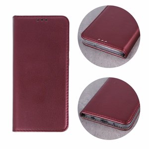 Smart Magnetic case for Xiaomi 17T Pro burgundy