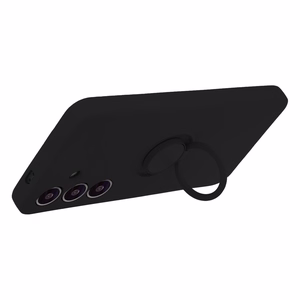 Piršto žiedas "iPhone 16 Pro Max" dangtelis juodas