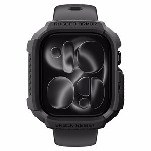 Чехол Spigen Rugged Armor для Apple Watch 42 mm – матовый чёрный