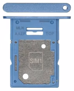 SIM card holder Samsung A156 A15 5G Blue original (service pack)