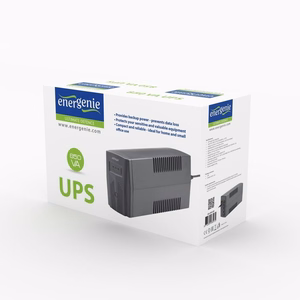 Gembird EG-UPS-B850 nepertraukiamo maitinimo resursai (UPS) „Line-Interactive“ 0,85 kVA 510 W