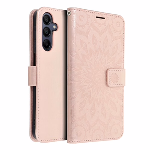 MEZZO Dėklas telefonui SAMSUNG A15 4G / A15 5G mandala rožinis auksas
