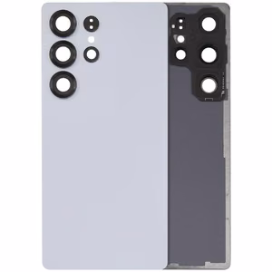 Задняя крышка для Samsung S938 S25 Ultra / Titanium Silver Blue / (с линзой камеры) OEM