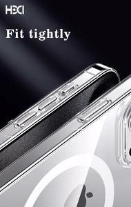 Dėklas HDD Clear MagSafe Case Apple iPhone 13/14 skaidrus