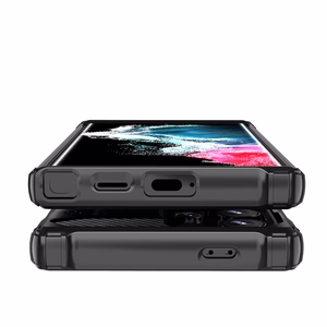 Hibridinis šarvų dėklas Samsung Galaxy S25 Edge - mėlynas
