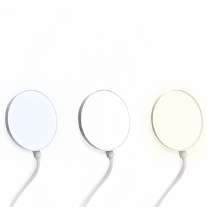Wireless LED desk Lamp 6W, 3000/4500/6000K, touch control, 3000mAh, white, LTC