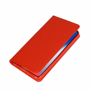Smart Book magnetinis dėklas telefonui XIAOMI REDMI NOTE 13 PRO PLUS 5G raudonas
