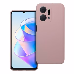 Silikoninis dėklas 2mm HONOR X7A smėlio rožinis