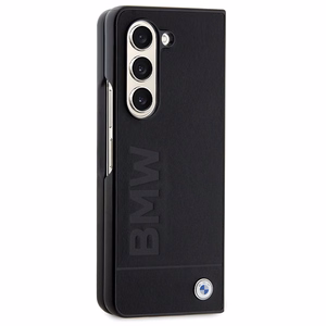 BMW parašo logotipas įspaudas dėklas telefonui Samsung Galaxy Z Fold 5 - juodas