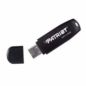 USB atmintinė Patriot Xporter Core 256GB USB 3.2 Gen 1 80MB/s (PSF256GXRB3U) juoda