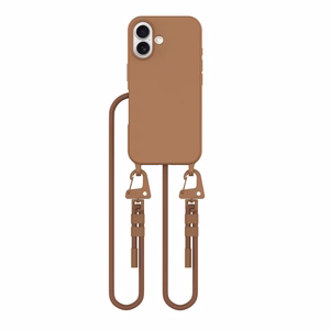 Tech-Protect MagNecklace Magnetinis dėklas telefonui su virvele iPhone 16 - ruda