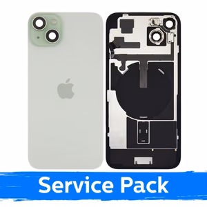 Galinis dangtelis skirtas Apple iPhone 15 Plus / Green / (Service Pack)