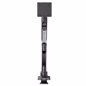 Maclean MC-968 dvigubos rankos monitoriaus laikiklis su dujine spyruokle 17-57″, 27 kg, VESA 200x200