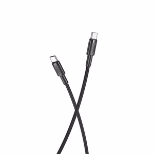 XO кабель NB-Q199 PD USB-C - USB-C 1,5м 100W чёрный