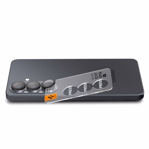 Spigen Glas.Tr Ez Fit Optik Pro HD Kameros apsauga 2-pack skirtas Samsung Galaxy S26+ - juodas