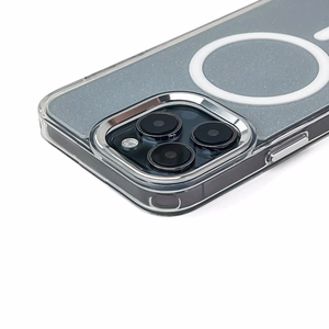 Блестящий чехол для Samsung Galaxy S26 Ultra совместимый с MagSafe - белый