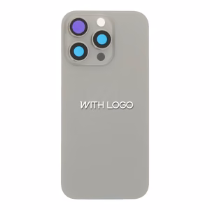 Задняя крышка совместимая с iPhone 16 Pro / натуральный титан / (без NFC шлейфа) / OEM