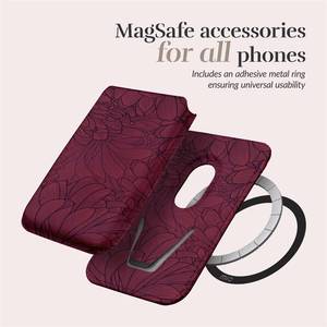 MIO Berry Blooms Magsafe Case Compatible Card Holder