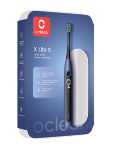 Oclean elektrinis dantų šepetėlis X Lite, komplektas, mėlynas