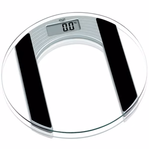 Adler AD 8122 Body Fit – vonios svarstyklės, 150 kg, 100 g, stiklinės